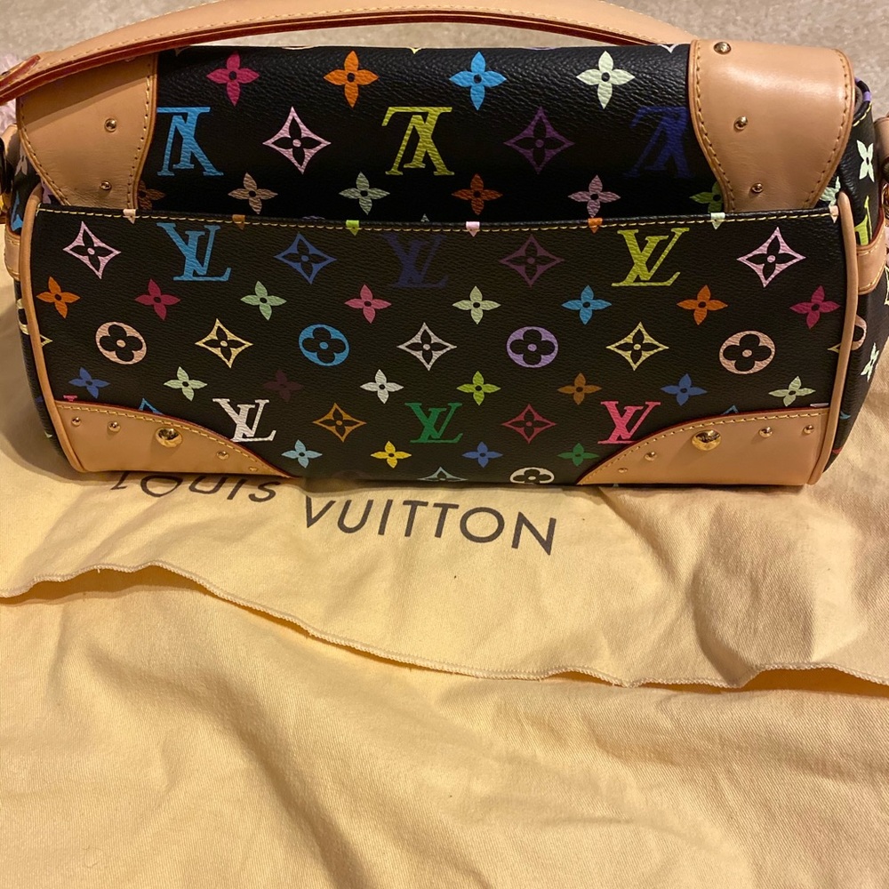❌ SOLD❌Louis Vuitton black multicolor Beverly mm - Picture 4 of 7